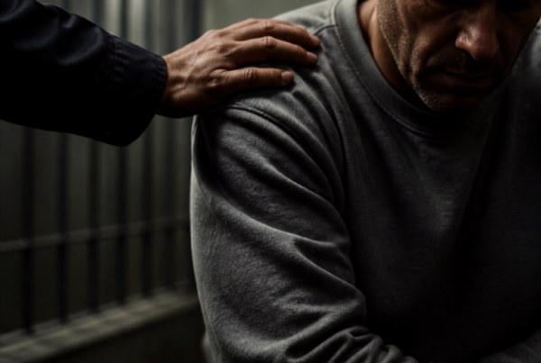 Comforting a prisoner in isolation in segregation